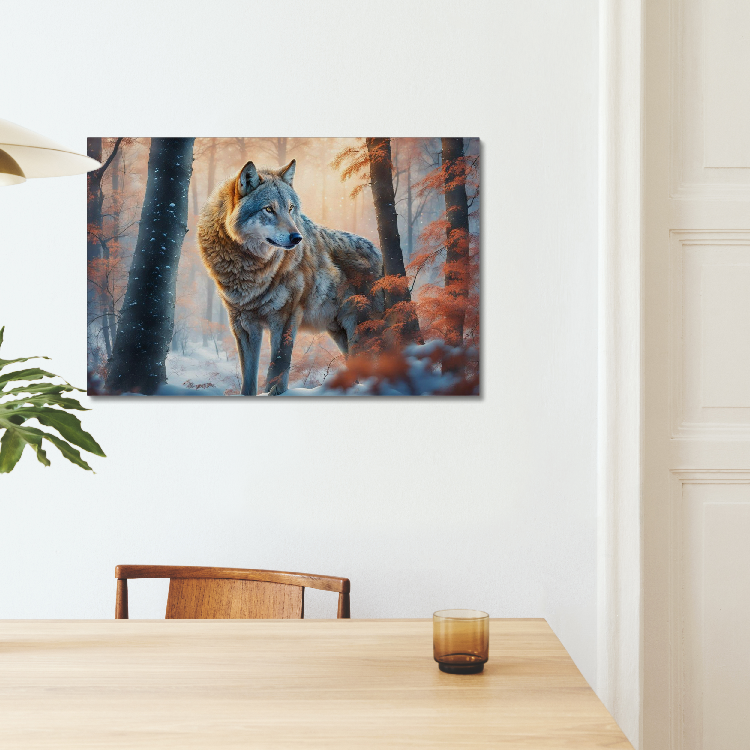 Winter Wolf Canvas