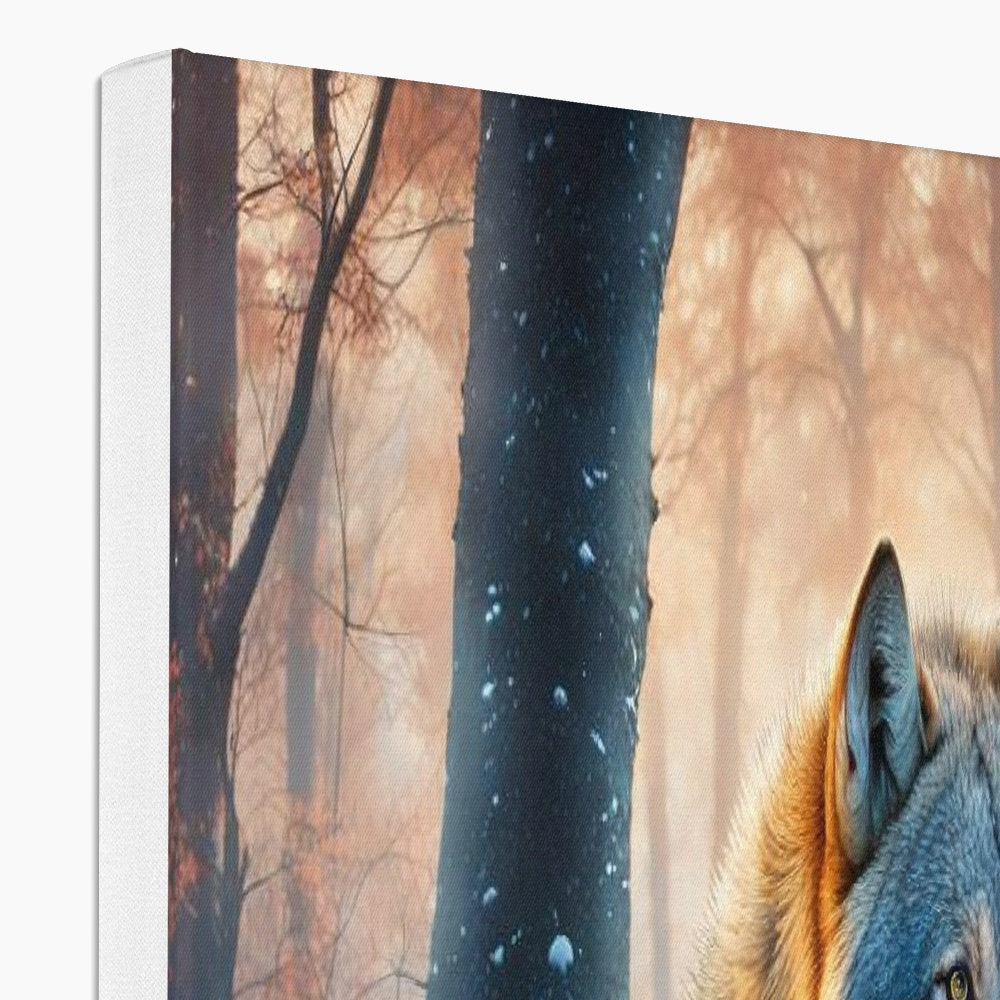 Winter Wolf Canvas